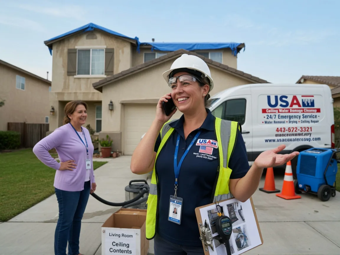 Ceiling Water Damage Restoration Elberfeld, IN FAQs